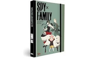 Carnet de fan Spy x Family - Un carnet officiel à remplir - À partir de 8 ans