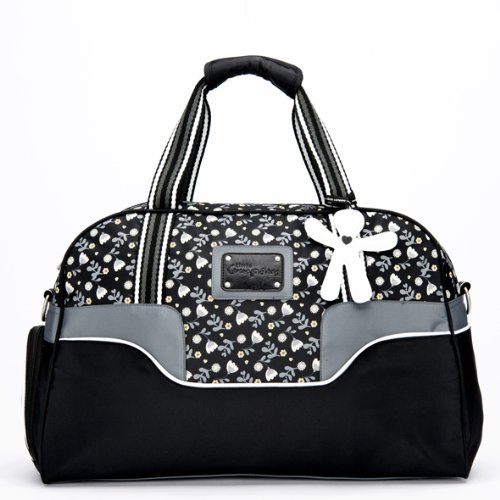 Preisvergleich Produktbild Little Company LCTTU04.B Wickeltasche LC Today Tulip Travel Bag; black