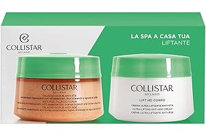 Collistar Cofanetto Corpo la Spa a Casa Tua, Routine Liftante, Scrub Talasso 300gr+ Crema Rassodante Intensiva 200ml