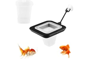 LZYKJGS Anneau Nourriture Poisson, Cercle de Nourriture Flottante, Poisson Anneau d'alimentation, Aquarium Anneau d'alimentation, Fish Anneau d'alimentation, pour Poissons Rouges, Cichlidés, Guppys