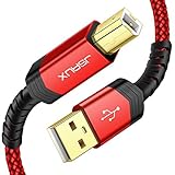 b&o kabel skjuler 【Hohe Übertragungsgeschwindigkeit】: Bis zu 480 Mbps übertragen die Datengeschwindigkeit für USB 2.0-Geräte. Das Druckerkabel ist rückwärts kompatibel mit Full-Speed-USB 1,1 (12 Mbps) und Low-Speed-USB 1.0 (1,5 Mbps).