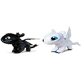 Peluche Toothless Furia Nocturna - 40cm - Brilla En La Oscuridad - Cómo Entrenar A Tu Dragón