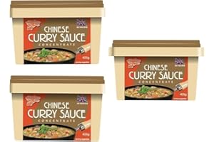 GENERIC Chinese Curry Sauce Paste 405g (Pack of 3) | Authentic Chinese Flavors | Ready-to-Use Curry Paste for Quick and Delicious Meals | Versatile Usage