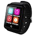 Produktbild leadercolor U11 der weltweit erste SIM-Karte und Body Separate Vest Shell Smart Watch Bluetooth 4.0-mit Einsatz Karte auch ohne Karte allein verwendet kompatibel mit Android und iOS System (schwarz)