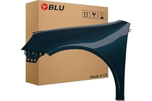 BLU Kotflügel Passend für Volkswagen Golf 5 V Schrägheck LC5F Links Blau | 2003-2009 | Vorderseite Vorne | Lackiert | Einbaufertig