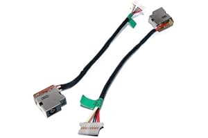 ITALIANBIZ Connettore DC Power Jack Compatibile con HP 250 G4 Compatibile con HP 15-AC Series Compatibile 799736-F57 813945-001