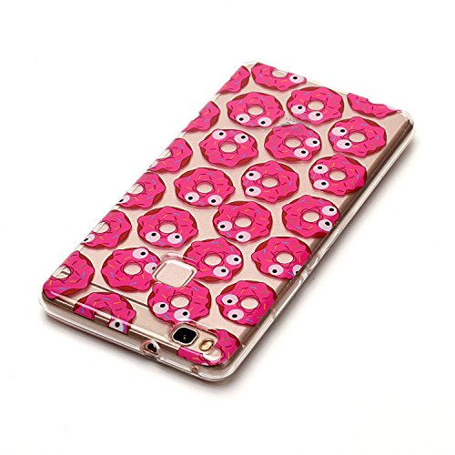 Huawei P9 Lite Funda LH Ojos Donuts TPU Gel Cubierta De Silicona Suave
Case Cover Shell Tapa para Huawei P9 Lite
