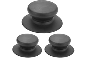 EODKSE Manopole di Ricambio per Coperchio Pentola - Set di 3, Universali e Rimovibili, Adattabili a Qualsiasi Pentola, Aggiorna i Tuoi Accessori da Cucina!