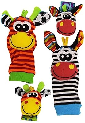 PLAYGRO Hochet Poignet/Chaussette