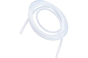 LAVMHAB Silikonschlauch 8mm x 12mm 6 Meter Länge, Lebensmitteltaugliche Schläuche Flexibler Schlauch Klar Wasser Luft Rohre für die Pumpe übertragen