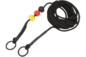 Carper Tackle Distance Stick Cord 12ft Marker With Adjustable Toggles And Alumnium Rings