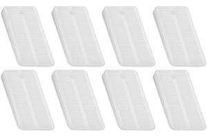 CWOQOCW 8Pc White Toilet Leveling Shims Multi-Purpose Design For Furniture, Cabinets Multifunctional Non Slip Hardware Stable Furniture for PADS