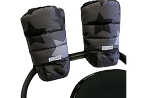 7 A.M. 7AM Enfant Stroller Hand Warmers - Warmmuffs with Anti- Freeze, Cold Weather, Water Repellent Warm Hand Gloves for Pushchair, Pram, and Stroller