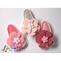 BLUME Spange für Baby und Kleinkind - freie Farbwahl