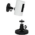 TEKCAM Magnetic Camera Mounting Bracket Compatible with Ring Stick Up Cam/EufyCam 2C/E220/ieGeek ZS-GX3S Security Camera, No Drill Ajustable Magnetic Wall Mount Brackets Holder (Without Cameras)