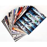 84 Adet Anime Manga Duvar Kolaj Kiti &ndash; Y&uuml;zler ve G&ouml;zler Poster Seti, Kawaii Anime Kolaj Kartları, Kuşe Kağıt 350 gr, 10x15 cm