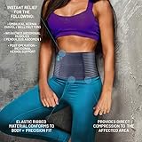 Everyday Medical Umbilical Hernia Belt - for Women and Men - Abdominal Hernia Binder for Belly Button Navel Hernia Support, Helps Relieve Pain - L/XL