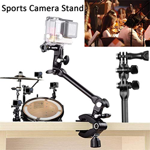 Preisvergleich Produktbild Sansee Selfie Stick Faltbare Multifunktionale Gummi Kamerahalter Stativ Handgriff Handheld Selfie-Stangen für DJI Osmo Action,for hero7 Black 5 / Hero 6 / hero2018