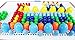 Tenflyer 296 Mushroom Nail Intelligent 3D Puzzle Games DIY Mushroom Nail Plastic Flashboard Children Toys Educational Toy random color