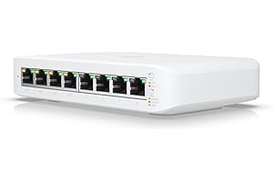 Ubiquiti UniFi Switch Lite 8 PoE, Managed, L2, Gigabit Ethernet (10/100/1000), Power over Ethernet (PoE), Wall (UK)