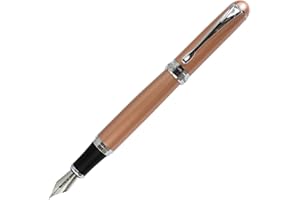 Gullor Jinhao X750 penna stilografica In acciaio inossidabile 18KGP medium nib - arancio
