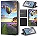 Price comparison product image CoverFix premium case for Samsung Galaxy A5 (model 2017) A520 flip cover sleeve 1519 Heißluftballon Abenteuer Natur