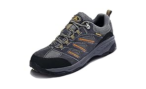 TFO Scarpe da Trekking in Pelle Scarpe da Trekking Outdoor da Uomo Impermeabili Low Rise Scarpe da Trekking con Lacci Antiscivolo e Leggere