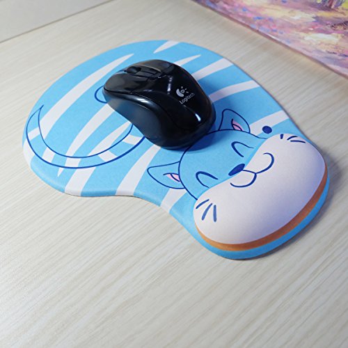 SANKA Alfombrilla de Rat n con Imagen Animal para Mu eca con Gel Oval Gato Azul reviews SANKA Alfombrilla de Rat n con Imagen Animal para Mu eca con Gel Oval Gato Azul