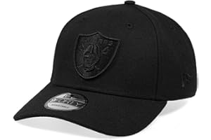New Era Las Vegas Raiders All Black 9Forty Strapback - Gorra, diseño de la NFL