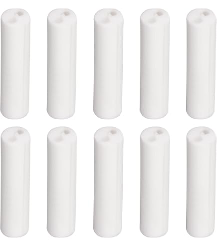 Da 1 mm dia isolamento ceramico tubo foro singolo isolatore porcellana