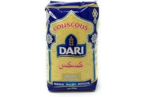 Dari Lot de 3 couscous marocains Medium 1 kg