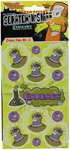 Scratch-N-Sniff Stickers- Garbage