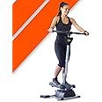 Bonplus BP | Stepper Twister | Exercise Stepper | Double Action | Tones Your Whole Body | Max Weight 120kg | Adjustable Intensity | LED Screen | Home Gym | Fitness