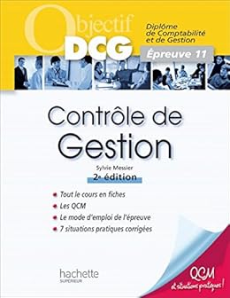 Objectif Dcg Contrôle De Gestion - 