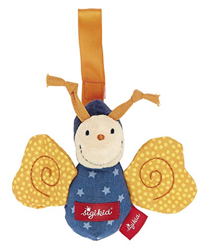 Imagen 2 de Sigikid 49250 - Peluche con diseño de abeja y pinza para cuna o carrito