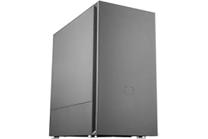 Cooler Master Silencio S400 Midi-Tower Negro - Caja de Ordenador (Midi-Tower, PC, De plástico, Acero, Negro, Micro ATX,Mini-ITX, 16,7 cm)