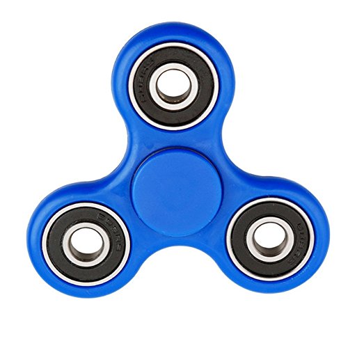 Hand Spinner,Omiky EDC Tri Fidget Spinner Finger Toy for ADD ADHD Anxiety Autism Suffers (Blue) Hand Spinner,Omiky EDC Tri Fidget Spinner Finger Toy for ADD ADHD Anxiety Autism Suffers (Blue)