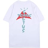 Astroworld Coppia Maglietta Graffiti Cactus Jack Album Dipinto a Mano  Manica Corta Sciolto Concerto Tempo Libero/Marrone/S : Amazon.it:  Abbigliamento
