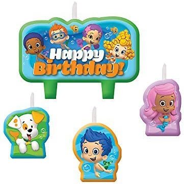 Bubble Guppies Candle Set by Generic