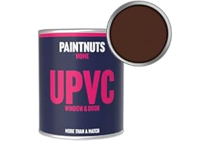 PaintNuts UPVC Window & Door Paint - RAL-8016 - MAHOGANY BROWN Satin 250ml Tin