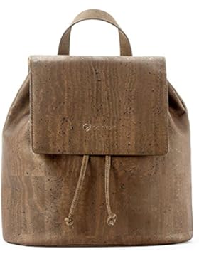 Corkor Veganer Rucksack aus Kork Umweltfreundliches Wasser-resistentes Material Gepolstertes Innenfach