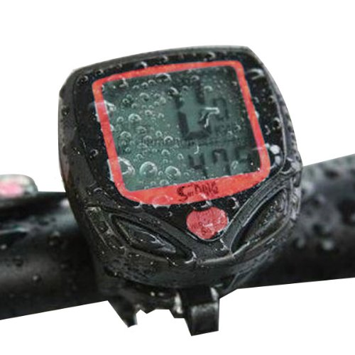 Preisvergleich Produktbild OUTERDO Fahrradcomputer Bicycle Computer Fahrradtacho Tachometer Kilometerzähler TACHO