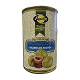  Aceitunas Manzanilla Sevillana Rellena Anchoa Ayala Lata 130