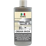 MARBEC CREAM INOX 250GR Crema lucidante che pulisce e sgrassa le superfici in acciaio inox, alluminio. Facile e sicuro nell'u
