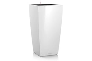 LECHUZA CUBICO Premium 30 weiß hochglanz 18181