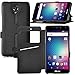 Produktbild ELTD Lenovo Moto G4 Play Hülle, Window View Flip Cover Case / Hülle / Tasche/ Schutzhülle Für Lenovo Moto G4 Play, Schwarz