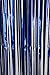 SUNBEAUTY Big 3ft x 8ft Fringe Foil Curtain Party Tinsel Backdrop Party Wedding Decoration (Blue)