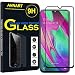 Produktbild ANNART Bildschirmschutz Samsung Galaxy A40 5.9" SM-A405F - Displayschutzfolie Sicherheitsglas für Samsung-Galaxy A40 5.9" SM-A405F/SM-A405FN - 1 Gehärtetes Glas Film Schwarz