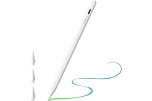 GOOJODOQ 11th Gen GD11 Stylus Pen con Teclas Multifuncionales - Compatible con 2018-2022 iPad (10/9/8/7/6th), iPad Pro 12.9(5/4/3th), iPad Pro 11(3/2/1th), iPad Air (5/4/3th), iPad Mini (6/5th)