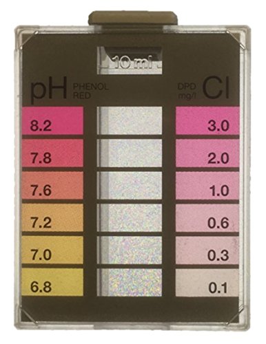 POWERHAUS24® – 60 Testtabletten Phenol Red, pH-Wert – inkl. Messkammer - 2